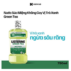 Nước Súc Miệng Trà Xanh Listerine Natural Green Tea (750ml)
