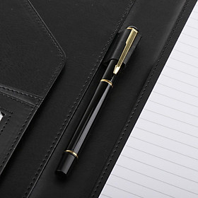 A4 Conference Folder PU Leather Document Organiser Folder with Calculator A