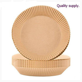 Mua Hộp 30 tờ giấy nến vàng cắt sẵn hình tròn khuôn bánh dùng để lót thực phẩm  giấy nến lót nồi chiên không dầu  làm bánh