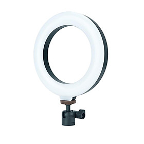 Clip on Light Reading Light - LED USB Ring Light, 3 Color Modes, Eye Protection Book Clamp Desk Lamp, Bed Night Light for Computer Laptop Webcam Zoom