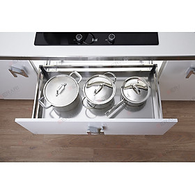 Mua Giá đựng xoong nồi bát đĩa (Kệ xoong nồi Inox 304 thương hiệu Gerari hộp lắp thùng/cánh)