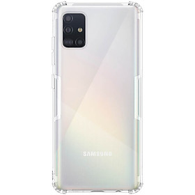 Ốp lưng cho Samsung Galaxy A71 silicon Nillkin chống sốc - Hàng nhập khẩu