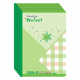 Lốc 5 Tập (vở) Kẻ Ngang Perfect (200 trang) KLONG 885