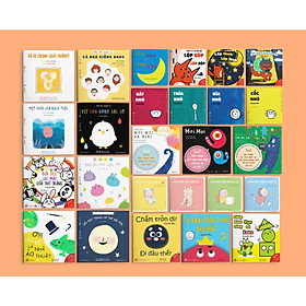 Combo 26 cuốn Ehon dành cho bé từ 0 tuổi. Ehon nuôi dưỡng tâm hồn trẻ (Chiếc miệng trời đêm - Cáo Ken - Moi Moi - Đồ vật - Tengu - Màu sắc - Hình khối)