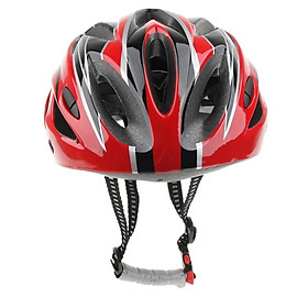 Roller Skating Safety Helmet Skateboarding Head Protector Hat Red White