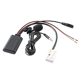 Car Bluetooth 5.0 Aux Audio Cable Microphone Adapter for BMW E64 E66