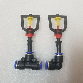 Mua Béc xòe phun mưa 360° độ tưới lan  tưới cây  tưới rau dùng ống 8mm