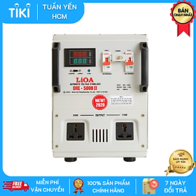 Mua Ổn áp lioa 5kva model DRI - 5000II đời mới nhất dây đồng 100%