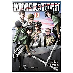Truyện tranh Attack On Titan - Tập 10 - Tặng kèm bìa 2 mặt - NXB Trẻ