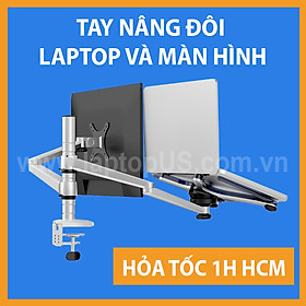 Mua OA-7X Giá Treo Đôi Màn Hình Và Laptop Hợp Kim Nhôm Phân Khúc Cao Cấp