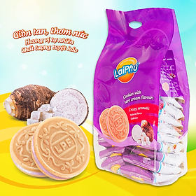 Bánh cookie Lai Phú kem Khoai Môn 350g