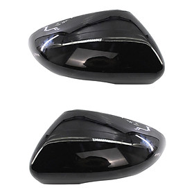 2PCS Rearview Mirror Cover Car Replacement Accessories for VW GOLF 5K0857538