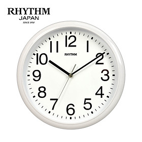 Đồng hồ Rhythm CMG579NR03. Kt 30.0 x 4.0cm, 0.63kg. Vỏ nhựa. Dùng Pin.