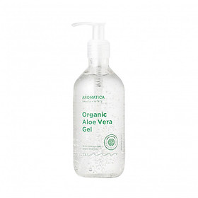 Gel lô hội hữu cơ dưỡng ẩm, làm mát da AROMATICA Organic Aloe Vera Gel