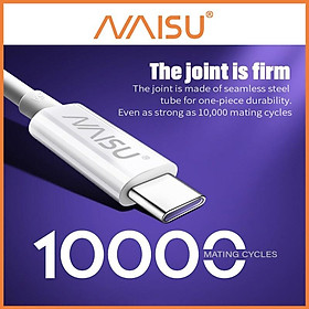 Mua Cáp Sạc Type C Truyền Dữ Liệu 5A Dài 1M Màu Trắng Cho Android  ID – 1815 - Hàng nhập khẩu