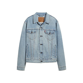 levi long denim jacket