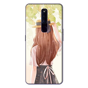 Ốp lưng điện thoại Oppo F11 Pro hình Phía Sua Một Cô Gái - Hàng chính hãng