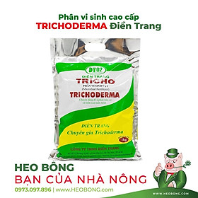 PHÂN VI SINH CAO CẤP TRICHODERMA (1KG) - Chuyên dùng để ủ phân hữu cơ và kiểm soát nấm bệnh.