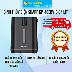 Mua Bình thủy điện Sharp KP-40EBV-BK 4 lít - Hàng Chính Hãng