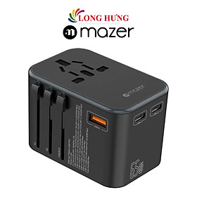 Mua Cốc sạc Mazer Infinite.Travel SuperMINI 65W 2Type-C 1 USB M-IFTRAVEL 165PD - Hàng chính hãng