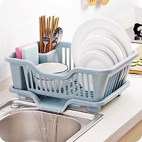 Mua Rổ úp chén đũa dĩa có khay hứng nước tiện lợi tiết kiệm diện tích sạch sẽ