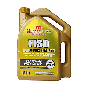 Dầu nhớt MiennamPetro FISO TURBO PLUS SEMI-SYNTHETIC 5L