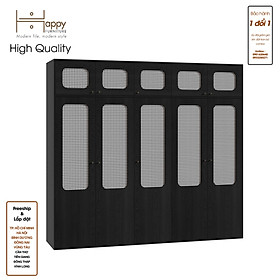 Mua  Happy Home Furniture  MEYDAN  Tủ quần áo 2m4x2m2 cánh mây  240cm x 58cm x 220cm ( DxRxC)  TCM_052