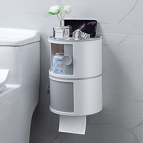Combo 2 hộp đựng giấy dán tường nhà tắm - Mầu ngẫu nhiên