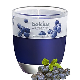Mua Ly nến thơm tinh dầu Bolsius Blueberry 105g QT024348 - hương việt quất