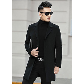 Áo dạ nam Hàn Quốc dáng lửng NAD01