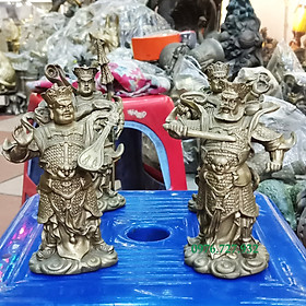Mua Bộ tượng tứ đại thiên vương cao 12cm  bộ tượng tứ đại thiên vương bằng đồng  tứ đại thiên vương