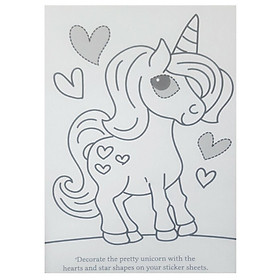 Hình ảnh Mega Stickers: Princess And Unicorn