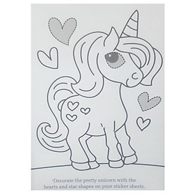 Mega Stickers: Princess And Unicorn