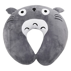 Mua Gối Kê Cổ Du Lịch Văn Phòng Tmark Gấu Totoro - Xám