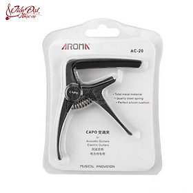 Capo Guitar Aroma AC-20, Dành Cho Acoustic Guitar, Electric Guitar - Hàng Chính Hãng