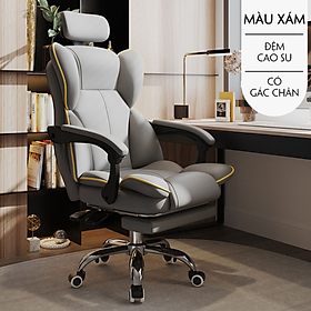 Mua Ghế Da Xoay Văn Phòng  Ghế Giám Đốc Ngả Lưng Có Gác Chân Xoay 360 độ   Ghế Làm Việc Thư Giãn Đọc Sách