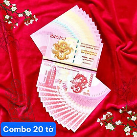 Combo 20 Tờ Lì Xì 1 Tr Đô Macao Hình Con Rồng - SP005944