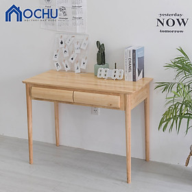 Bàn Làm Việc Gỗ Có Hộc OCHU - B Table - Natural