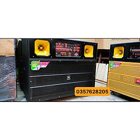 Mua Loa kéo di động - Dàn karaoke ngoài trời bass 4 tấc đôi ngang  2 treble - Loa khủng long siêu cấp bao hay