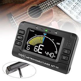 MUSEDO MT-41 Guitar Tuner Universal Electronic Digital 3 in 1 Tuner Metronome Tone Generator for Guitar Bass Violin