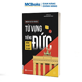 Sách - Mindmap Deutsch Vokabeln - Từ vựng Tiếng Đức bằng sơ đồ tư duy