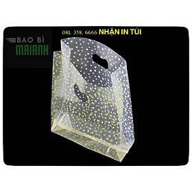 Mua TÚI NILONG TRONG IN HÌNH Túi xoài trong in họa tiết  Túi PP nilon trong in hình đựng son  mỹ phẩm  phụ kiện giá rẻ