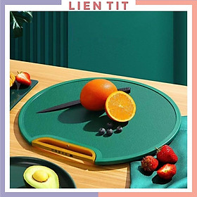 Mua Thớt nhựa kháng khuẩn chống nấm mốc  thớt nhựa dày chống trượt có răng mài xay gia vị