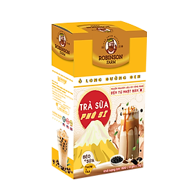 ROBINSON FARM - Trà Sữa Phú Sĩ Olong Đường Đen - Hộp 180g (10 gói x 18g)