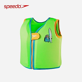 Áo phao trẻ em Speedo Printed Float Vest Iu Green/Blue - 8-1225214686