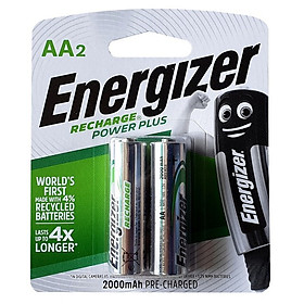 Pin Sạc AA 2000mAh NH15 Power Plus RP2 Energizer NH15 RP2 (Mẫu mới)