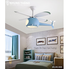 Mua Quạt Trần Máy Bay Có Đèn Led DGT-MB1 - 3 Chế Độ Ánh Sáng - 6 Tốc Độ gió - Decor Phòng Ngủ Phòng Khách - Có Video