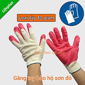 Mua Găng tay bảo hộ sơn đỏ 40 gram