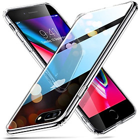 Ốp Lưng Kính Cường Lực Trong Suốt, Viền Máy Dẻo Dành Cho Iphone X / XS/ XS Max / XR /  7 8 PLus Hàng Chính Hãng Helios