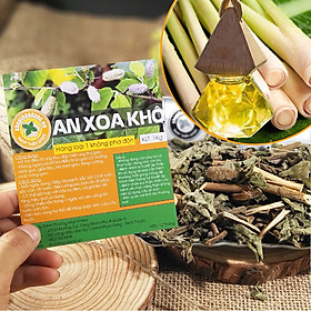 1kg cây an xoa khô ( tặng 1 chai tinh dầu sả chanh 8ml ) - thích hợp cho người có vấn đề về gan hoặc ăn thức ăn có nhiều dầu mỡ